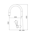 Vòi Rửa Chén Malloca K095-S